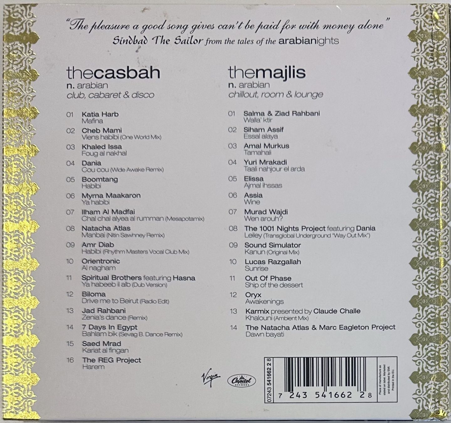 CD: Arabianights - Club & Chillout Classics – Usato da Martigny venduto da jereq 1