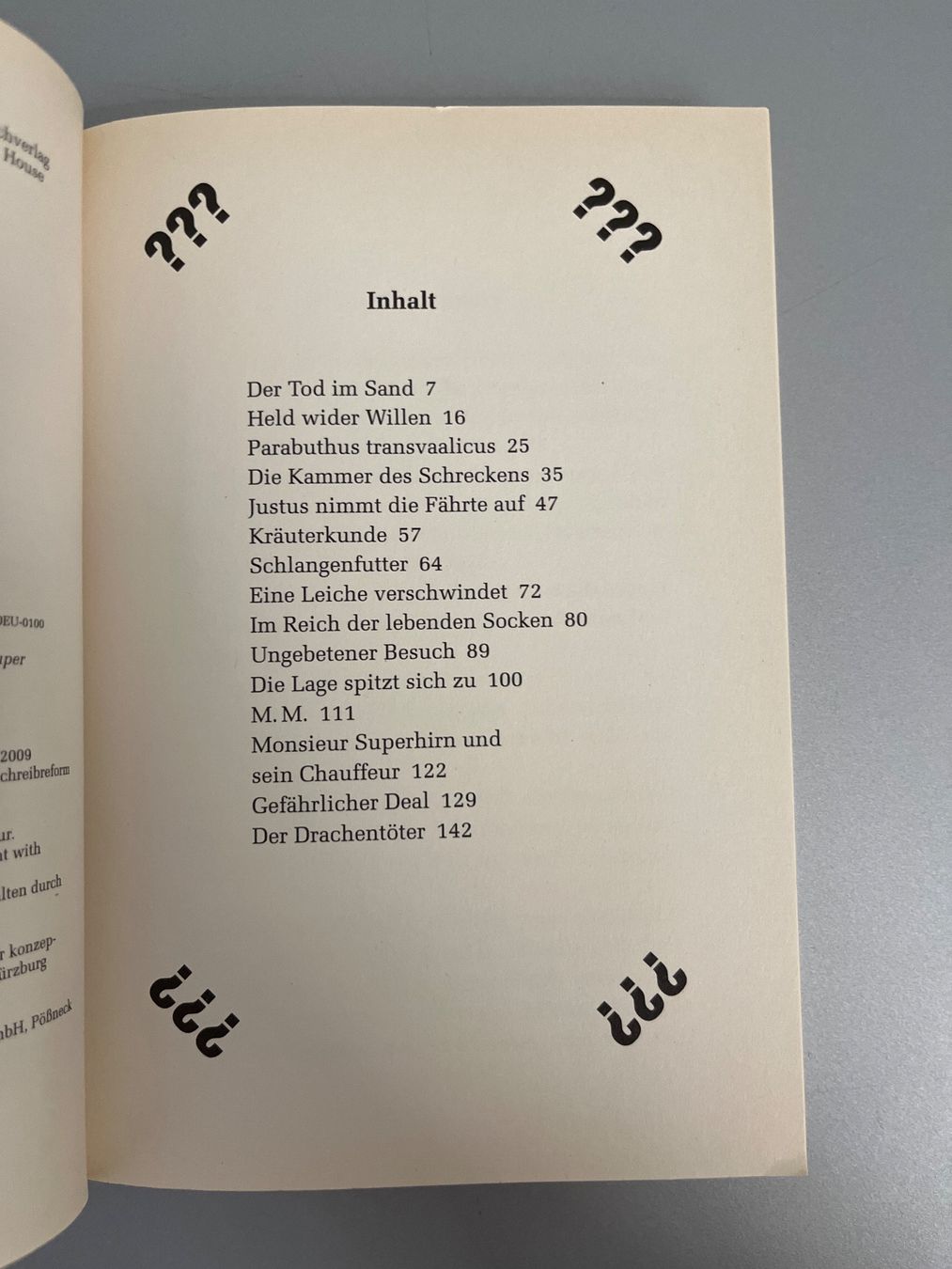 Libri: Die drei Fragezeichen Der schwarze Skorpion Briefversand – Nuovo (secondo la descrizione) da Unterägeri venduto da flu_zp5d 2