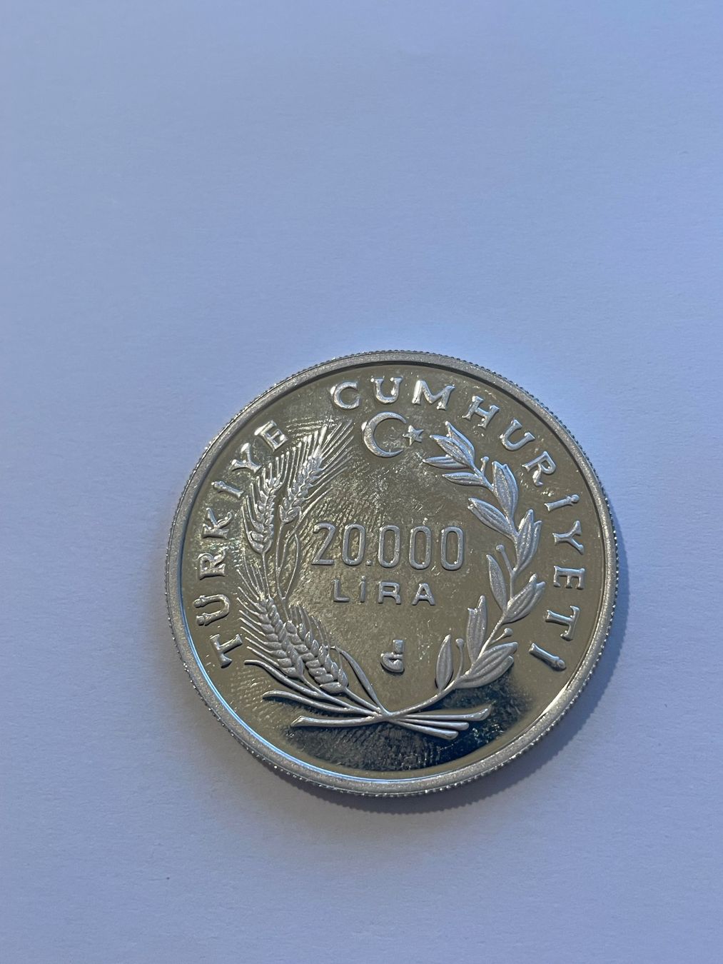 Alle Münzen: Silver Coin Turkey, 1992 Winter Olympics – Gebraucht aus Viganello von rad_tt9y