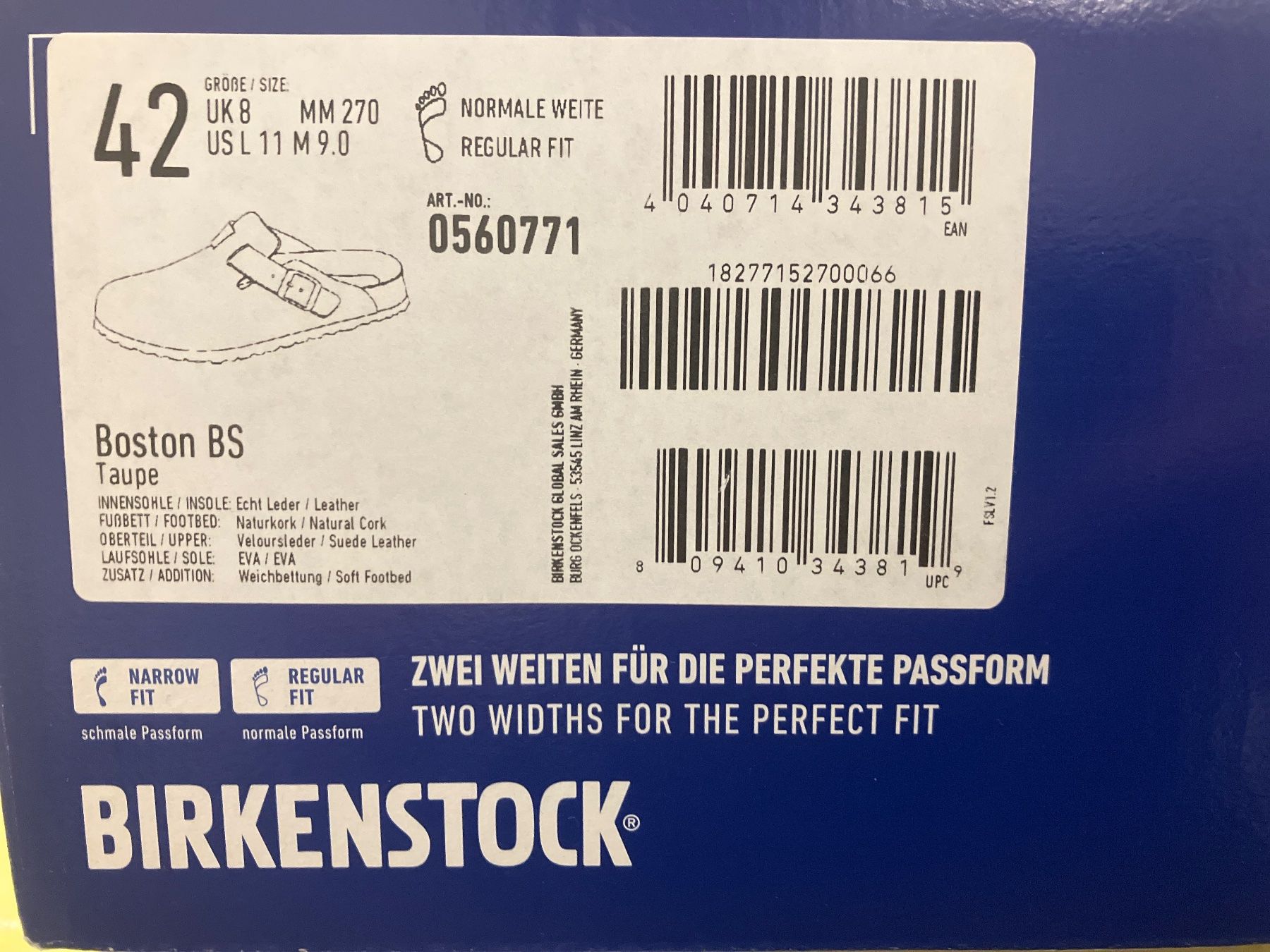 Birkenstock Herrenschuhe: Birkenstock Boston 42 – Gebraucht aus Figino von SebaLvga01 1