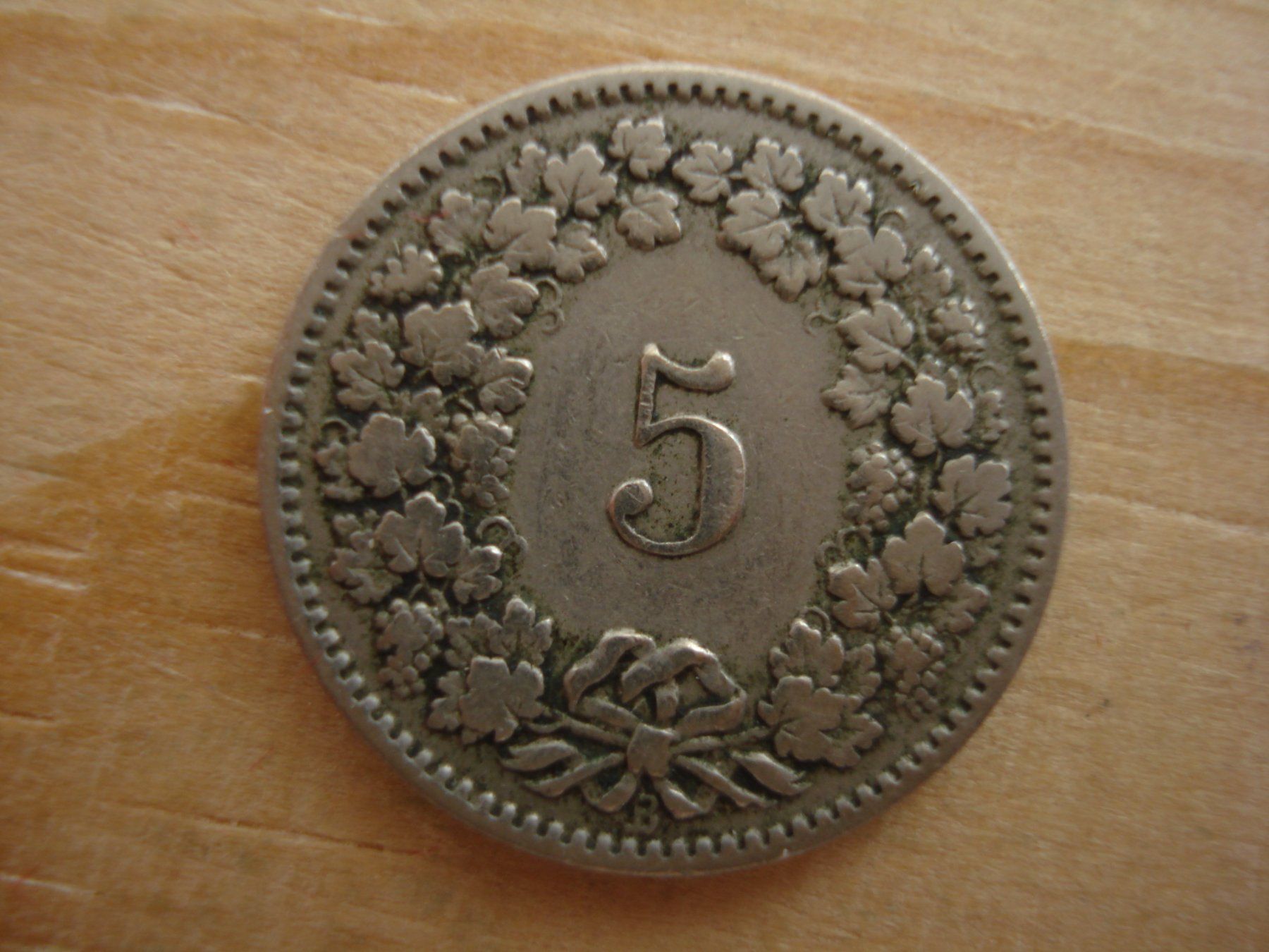 Tutti le monete: (S1) 5 Rappen 1895 – Usato da Erlach venduto da Net-Coins 1