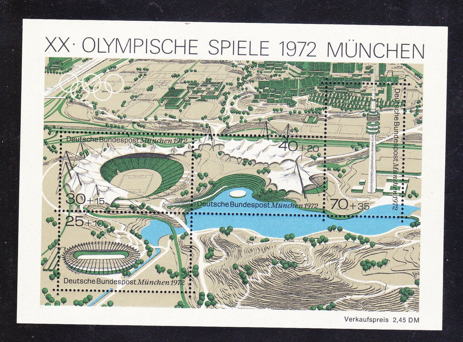 Tutti i francobolli: olymp. Spiele München, 1972, ** – Nuovo (secondo la descrizione) da Obfelden venduto da Kleha