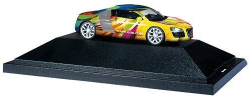 Herpa Modellini d'auto: 1:87 Herpa Audi R8 "mattlook.com Edition" 2012 – Nuovo e nell'imballaggio originale da Affoltern am Albis venduto da Modellshop-8910 1