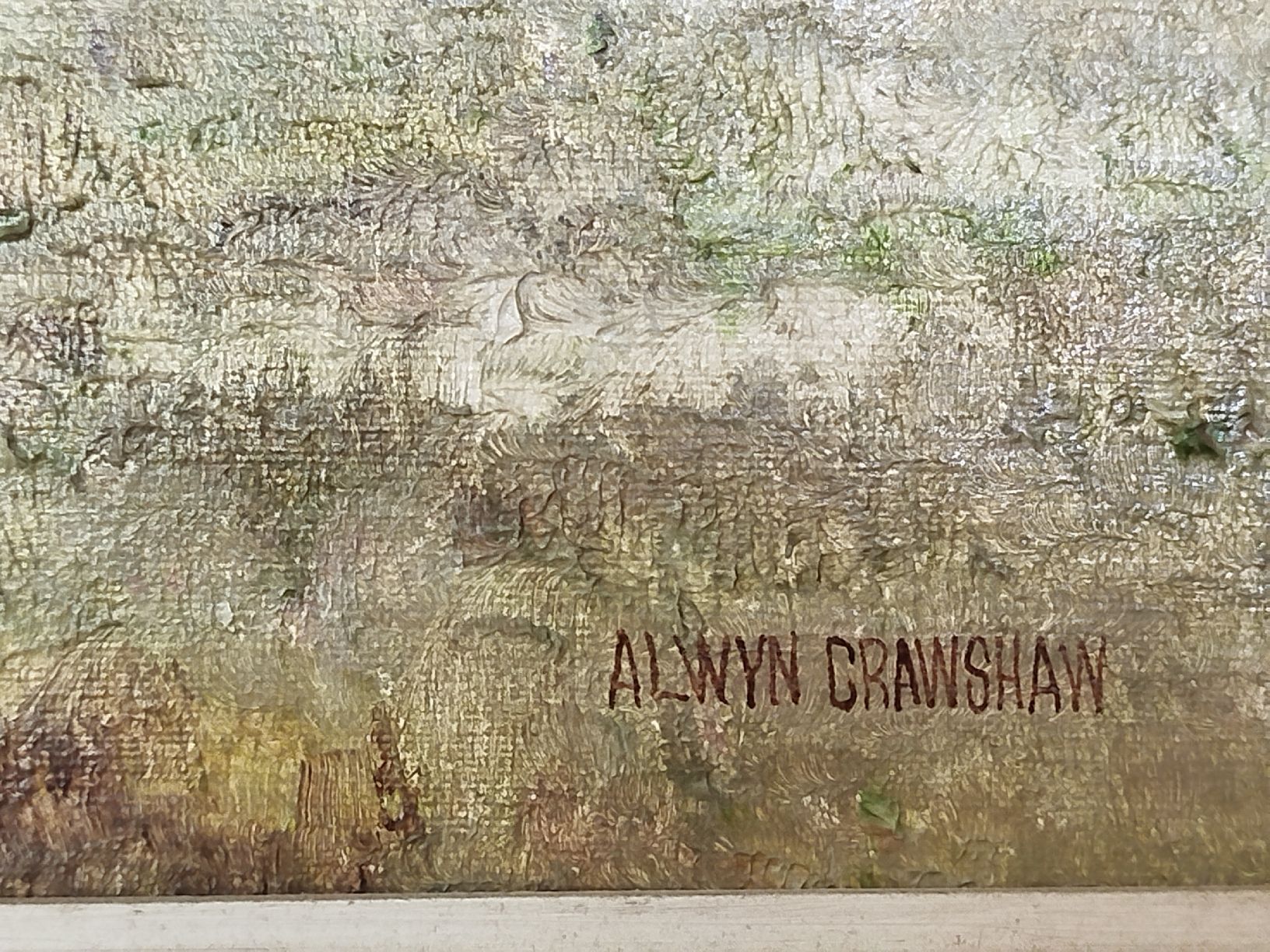 Dipinti: Alwyn Crawshaw Original Ölgemälde – Usato da Rupperswil venduto da Annet.Dann888 3