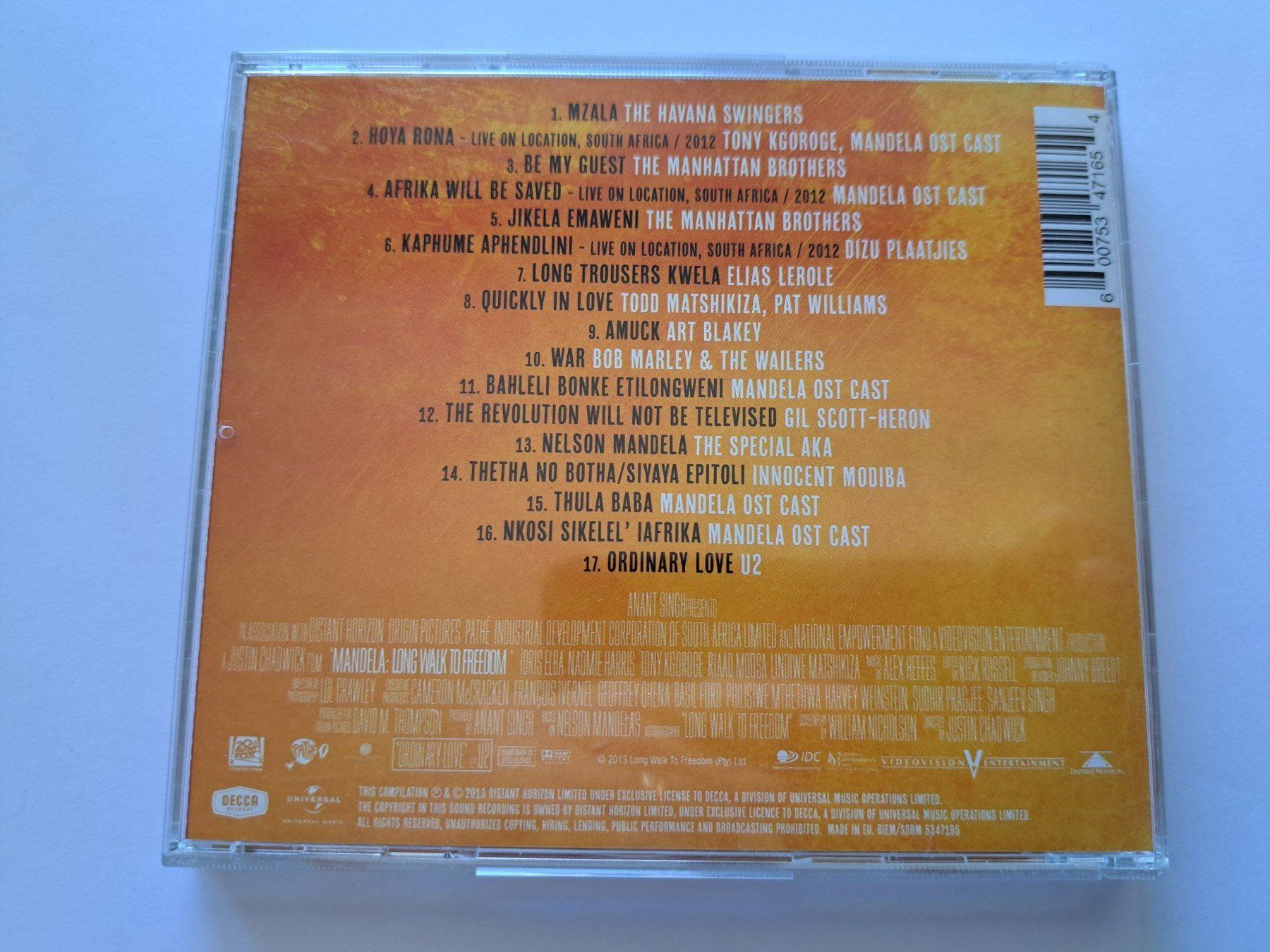 CD: Cd Original motion Film Mandela  – Usato da Pully venduto da bro_n52j 1