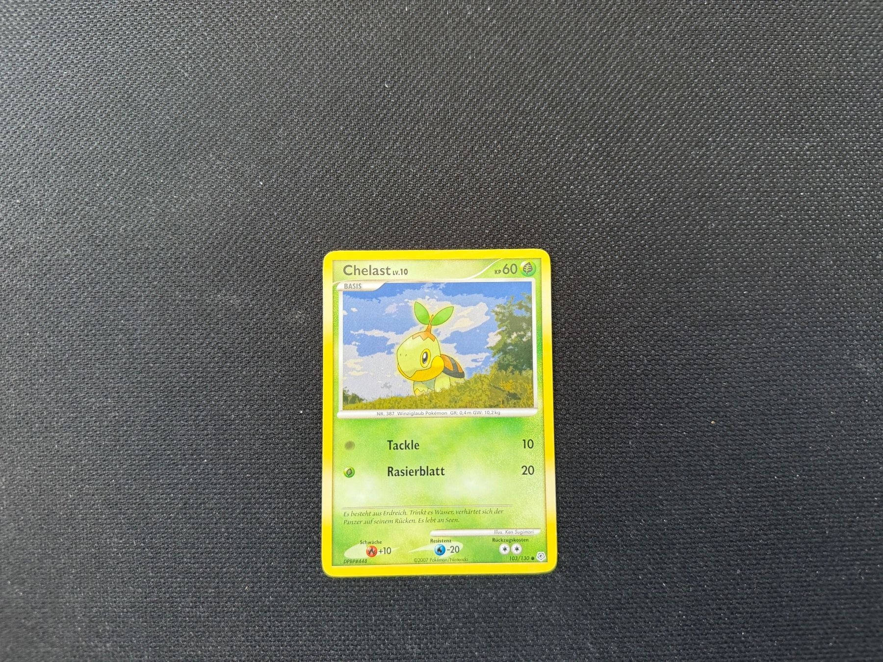Pokémon Cartes à collectionner: Chelast 103/130 – D'occasion à Zürich par mountainwizard00
