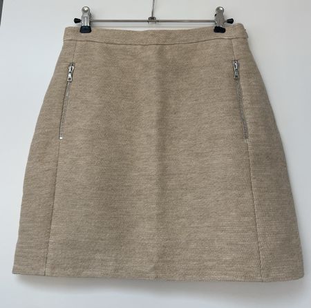 Elegante Sandro Paris Rock, Grösse 1, Beige - Sommer Look