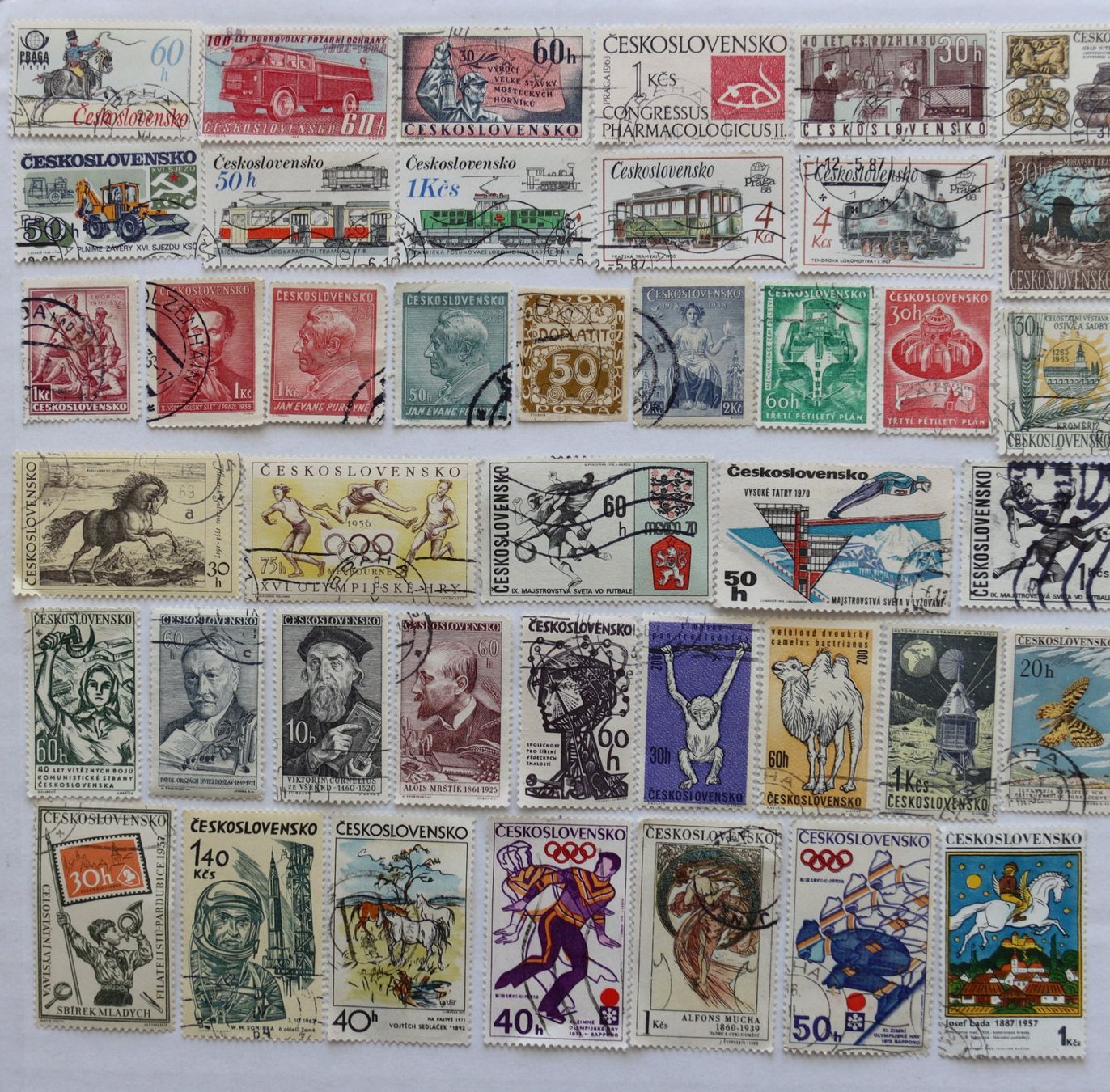 Tous les timbres: Briefmarken Tschechoslowakei – D'occasion à Oberentfelden par lakipul 5