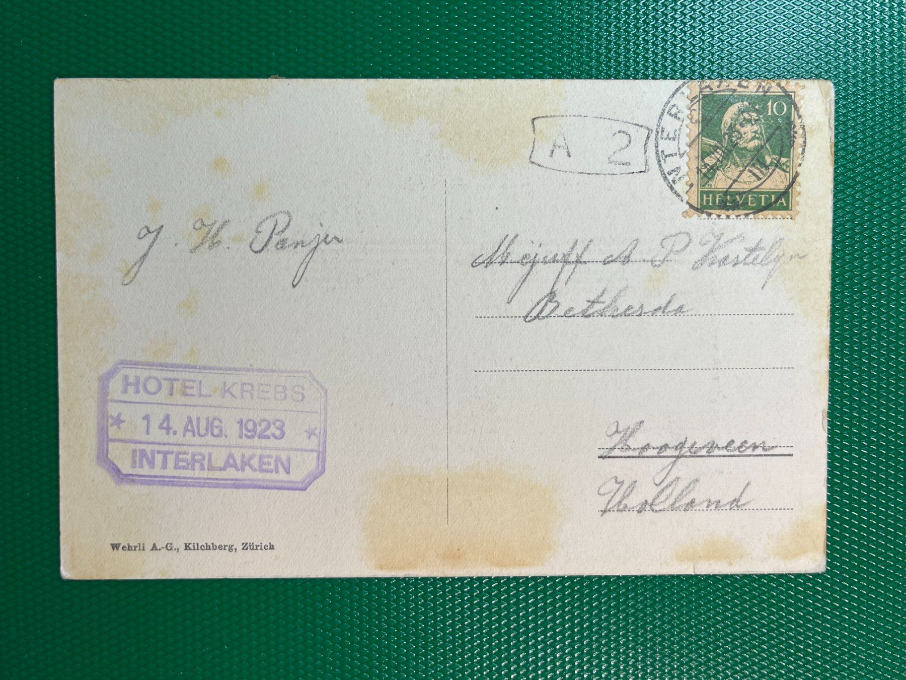Cartoline postali: Jungfraubahn und Silberhorn – Usato da Steg VS venduto da _vinci_ 1