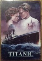 NEU/OVP: TITANIC Film Blechschild