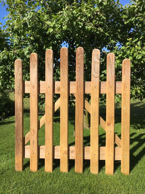 Gartenzaun aus Holz Kaufen auf Ricardo