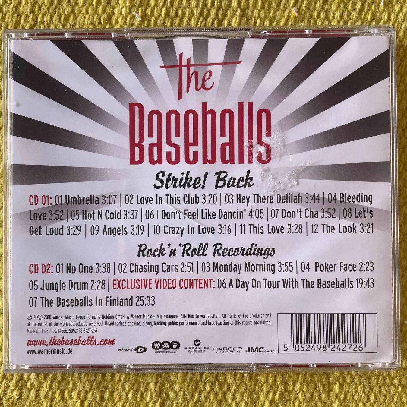 CD: THE BASEBALLS-2CD STRIKE! BACK DELUXE FAN EDITION – Usato da Rorschacherberg venduto da CD-Roli 1