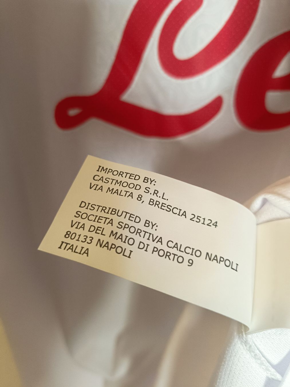 Canottiere & Pantaloni: OSIMHEN #9 Original Player Version Napoli 2022 BNWT Trikot – Nuovo e nell'imballaggio originale da St-Léonard venduto da SwissDealsJersey 9