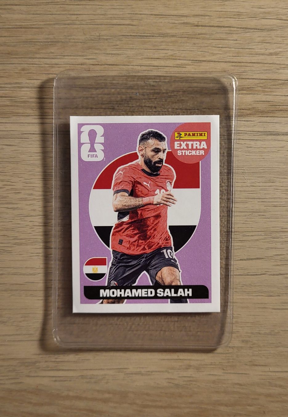 Panini Sammelbilder & Trading cards: WM26 Panini, Extra Sticker - M.Salah, Lila – Gebraucht aus Frick von cliecjo