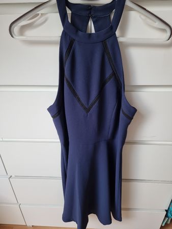 Elegantes Sommerkleid Gr. 10 von BCBGeneration, Dunkelblau