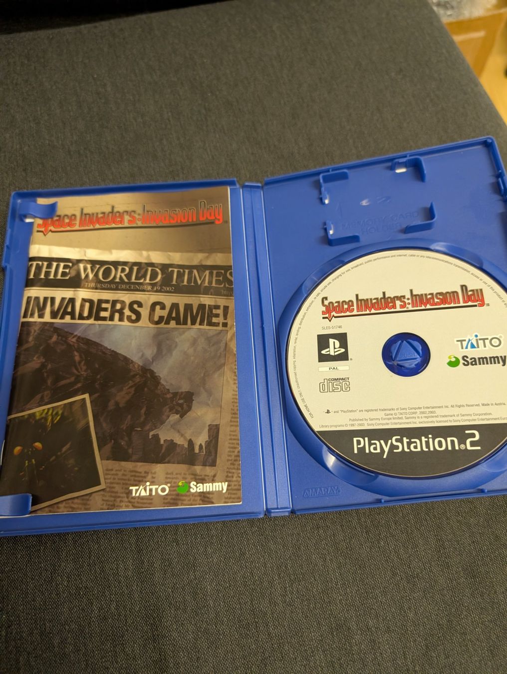 Jeux: Space invaders invasion day Sony playstation 2 – D'occasion à Giubiasco par Ticinerd 2