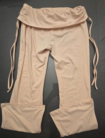 Yoga Hose, weit geschnitten, L, BEIGE