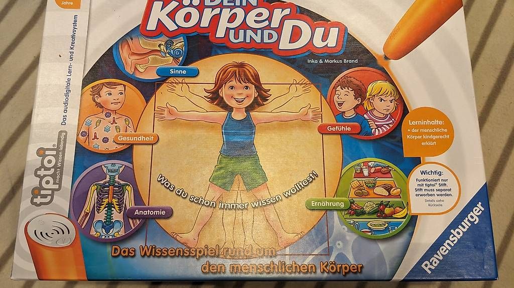 Giochi: Tiptoi Dein Körper und Du – Usato da Möhlin venduto da chrisscat