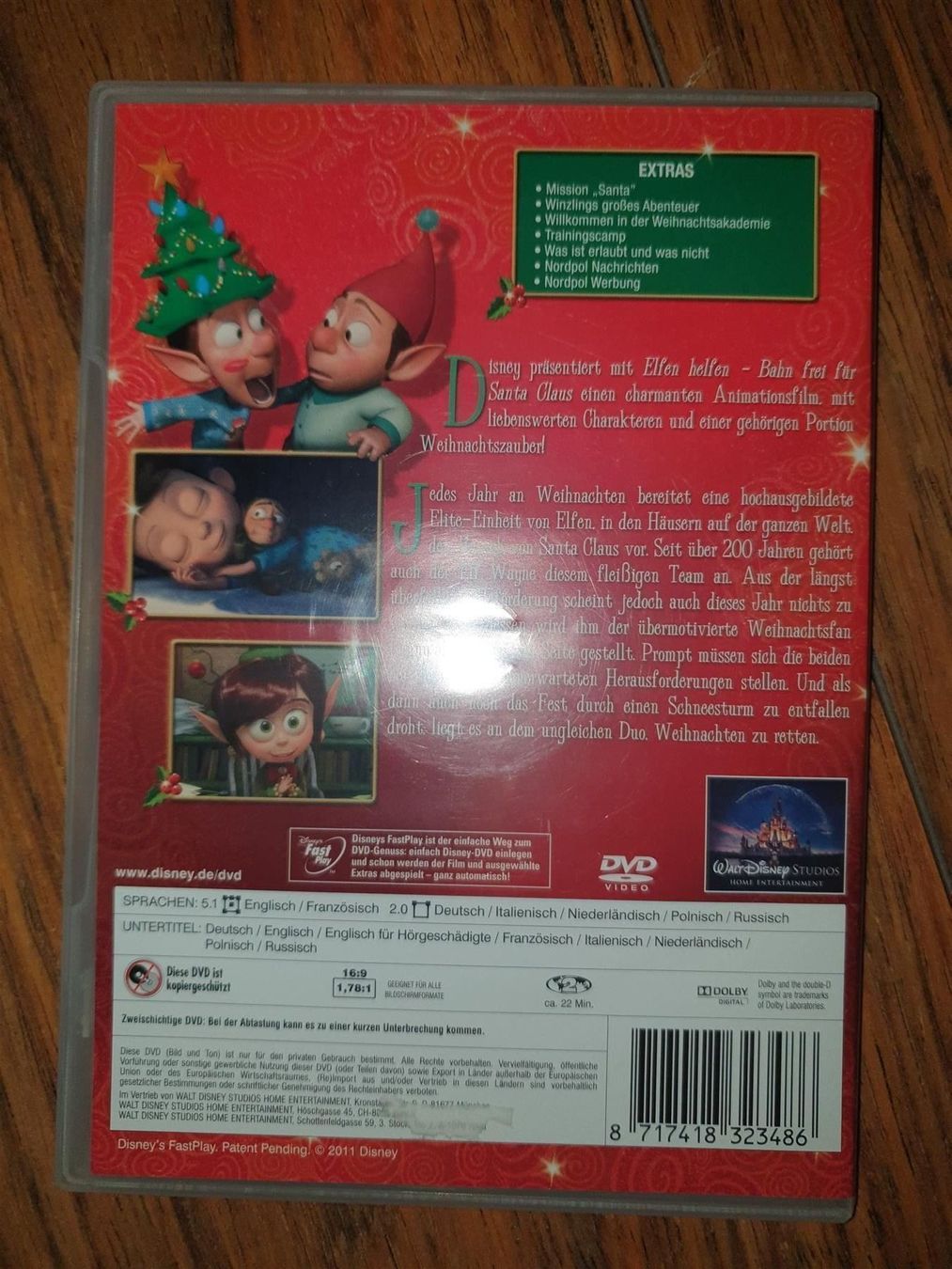 Tutti i DVDs: Weihnachts DVD "Elfen helfen" – Usato da Buchrain venduto da regenblume3 1