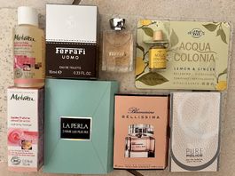 Div. Parfums und pflege muster