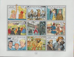 Belgique - Timbres-poste 1989-1999 - Bandes dessinées