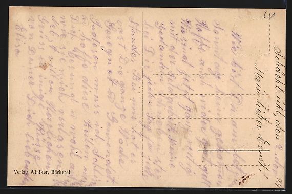 Cartoline postali: AK Grosswangen, Postplatz – Usato da Berlin venduto da bartko-reher 1