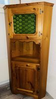 Eckschrank, Massivholz Rustikal, Fichte, Vintage