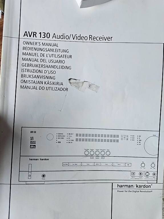 Harman-Kardon Home Cinema: Harmann kardon 5.1 avr 130 – Usato da Sion venduto da ClintBoss1380 2