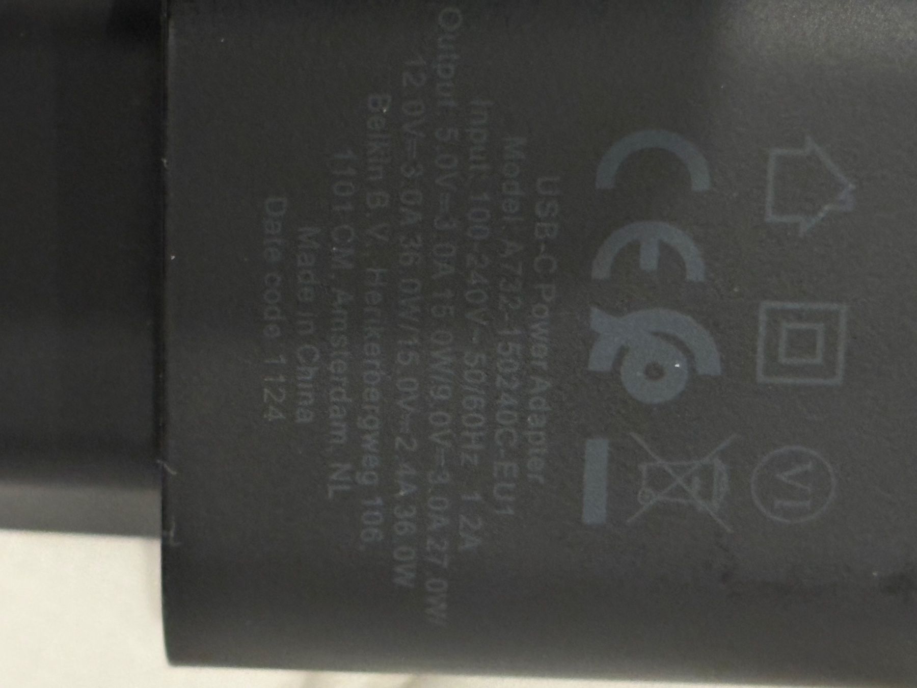 Ladegeräte: Belkin 36W USB-C Power Adapter – Gebraucht aus Möhlin von dth_5mw9 1