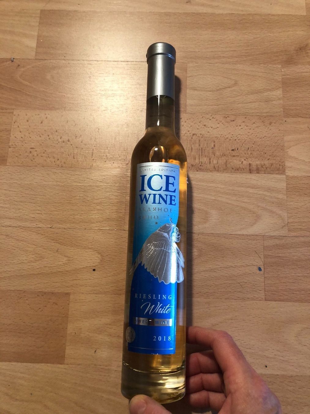 Vino: KVINT IcewineRiesling,Transnistrien,2018 – Nuovo e nell'imballaggio originale da Wald ZH venduto da mlnt 7