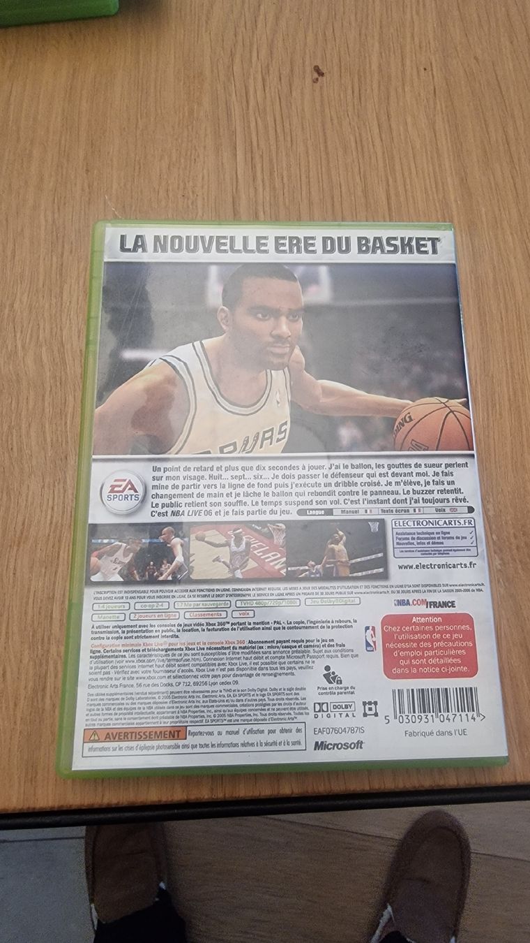 Microsoft Giochi: NBA LIVE 06 // XBOX 360 🏀 – Usato da Lausanne venduto da Intercostal 1