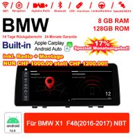 12.3 Zoll  4G Autoradio Für BMW X1 F48 NBT  + Montage