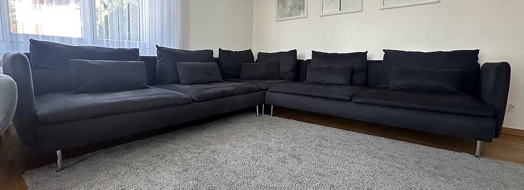 Divani: IKEA SÖDERHAMN 4er-Sofa,Tonerud grau – Usato da Abtwil SG venduto da leon-77