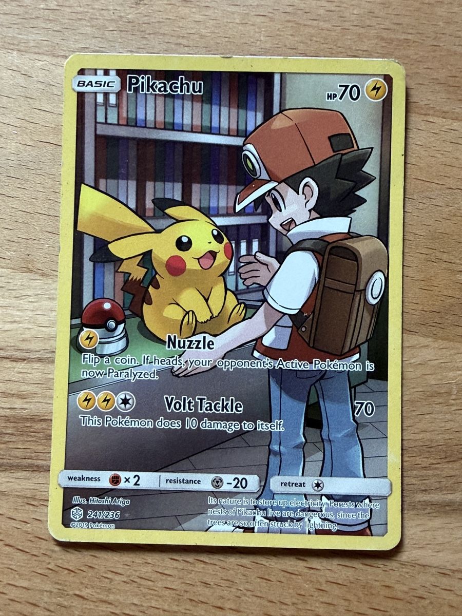 Pokémon Carte collezionabili: Pikachu 241/236 EN – Usato da Conthey venduto da Vswissplugs.com 1