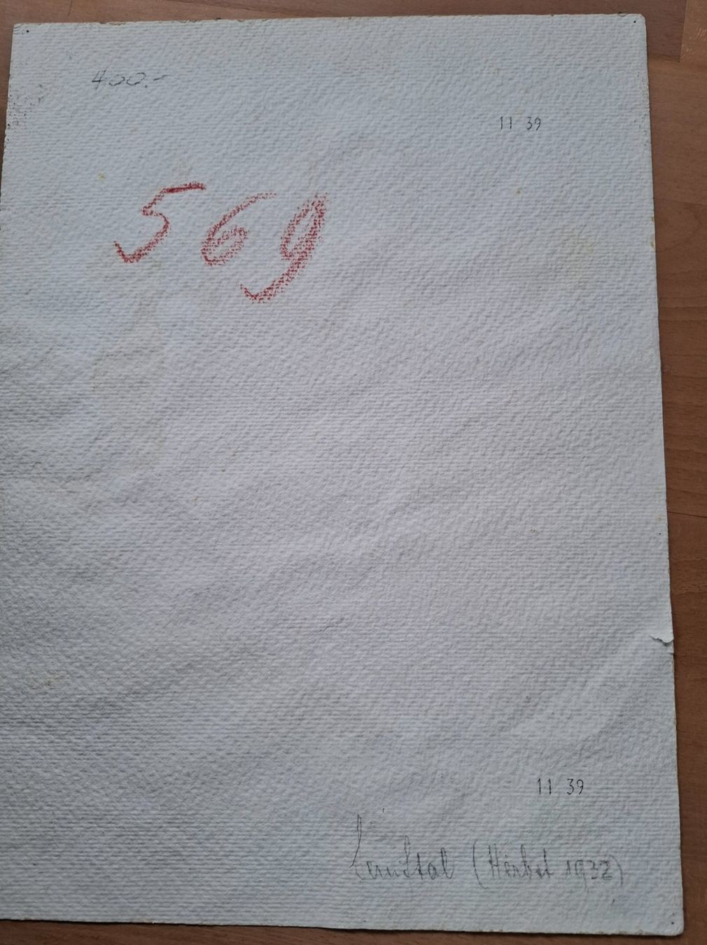 Dipinti: Aquarell Ferdinand Meyer-Streiff Sernftal Glarus 1932 – Usato da Rheinfelden venduto da Badelus 8