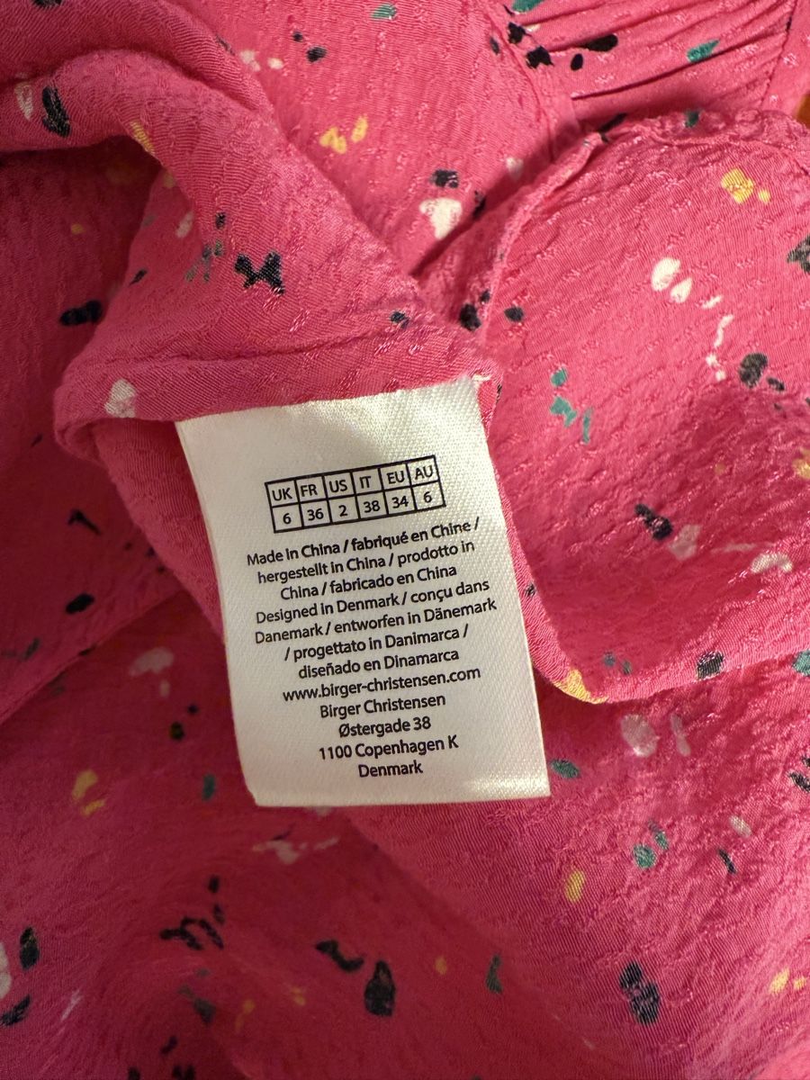 Kleider: ROTATE Birger Christensen Kleid, Gr. 34 , Pink – Gebraucht aus Zollikon von snowflake10- 4