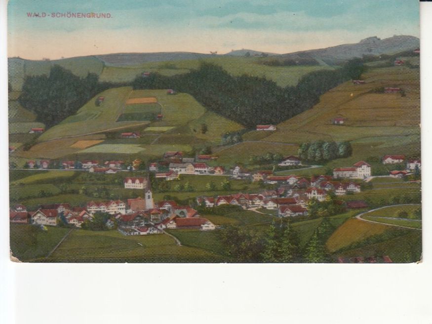Cartoline postali: Wald Schönengrund 1913 – Usato da Bürglen TG venduto da StampGraf