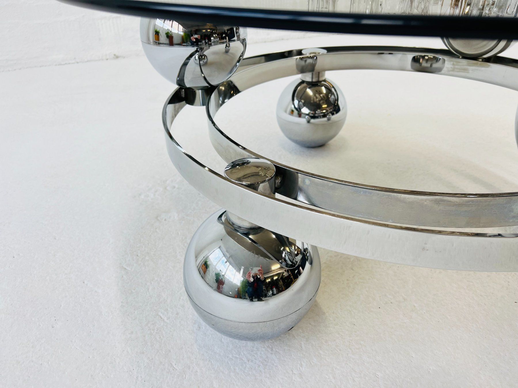 Tavoli: Vintage Space Age Couchtisch - Orbit Style – Usato da Walzenhausen venduto da stilvollwohnen 7