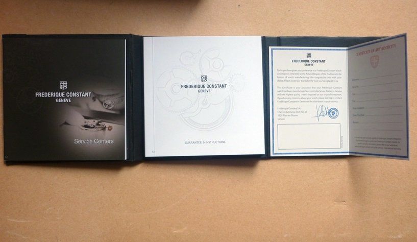 Frederique Constant Orologi: FREDERIQUE CONSTANT GENEVE UhrenBox - Box – Usato da Adliswil venduto da di_hans 5
