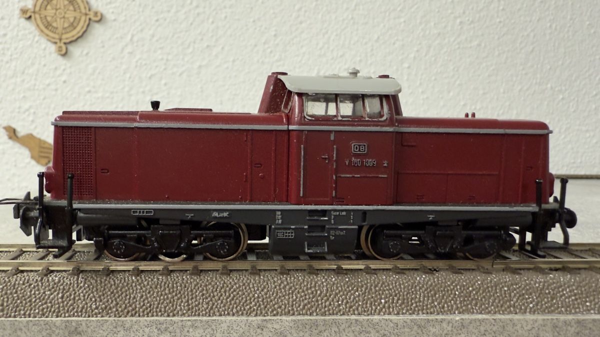 Modellini di ferrovie: Trix express Diesellok V 100 DB H0 / DC – Usato da Schlieren venduto da rat_lq6b 6