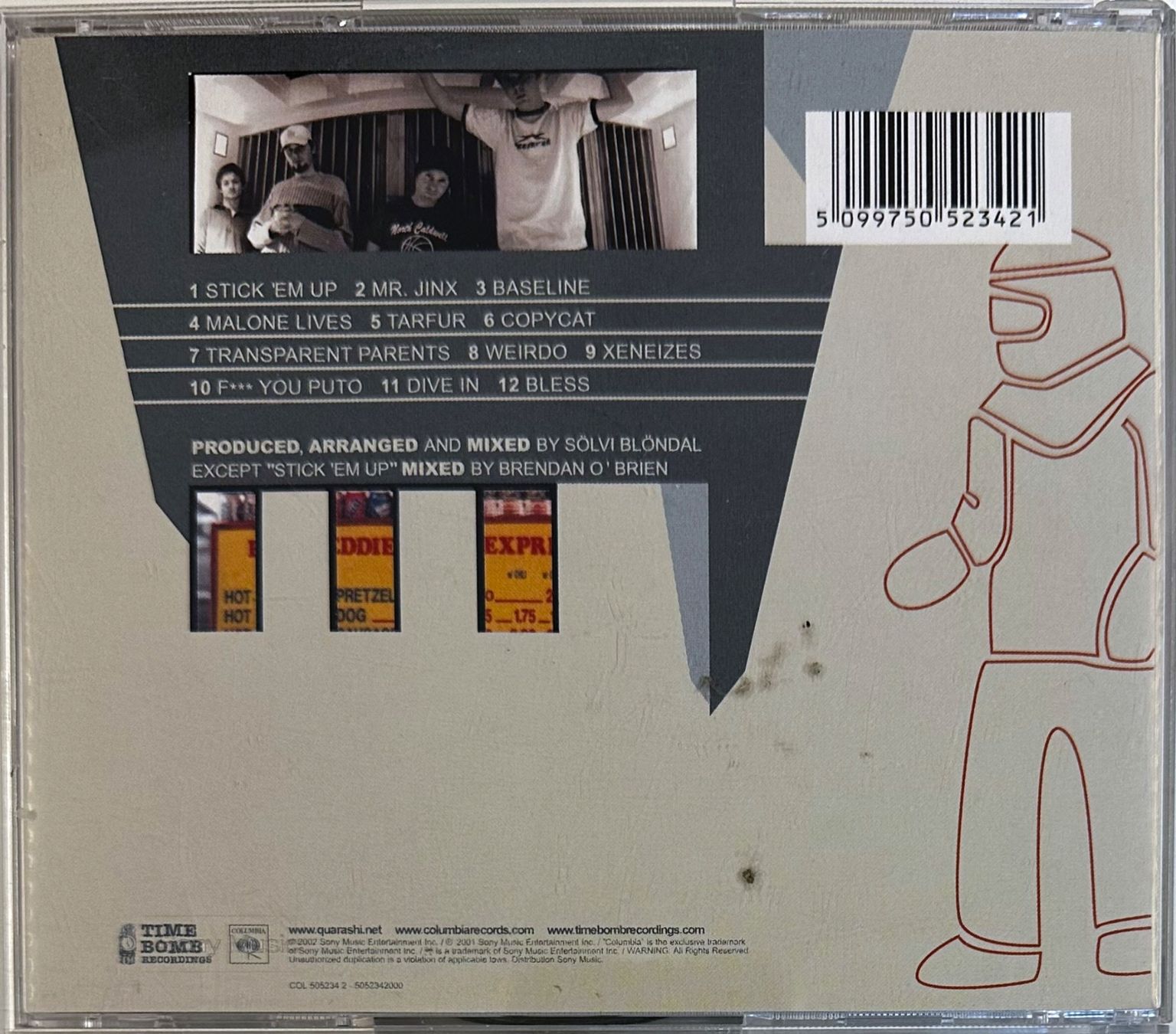 CD: Quarashi – Jinx – Usato da Martigny venduto da jereq 1