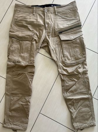 🔥 G-Star RAW Cargo Hose 36/30 Beige – Herren