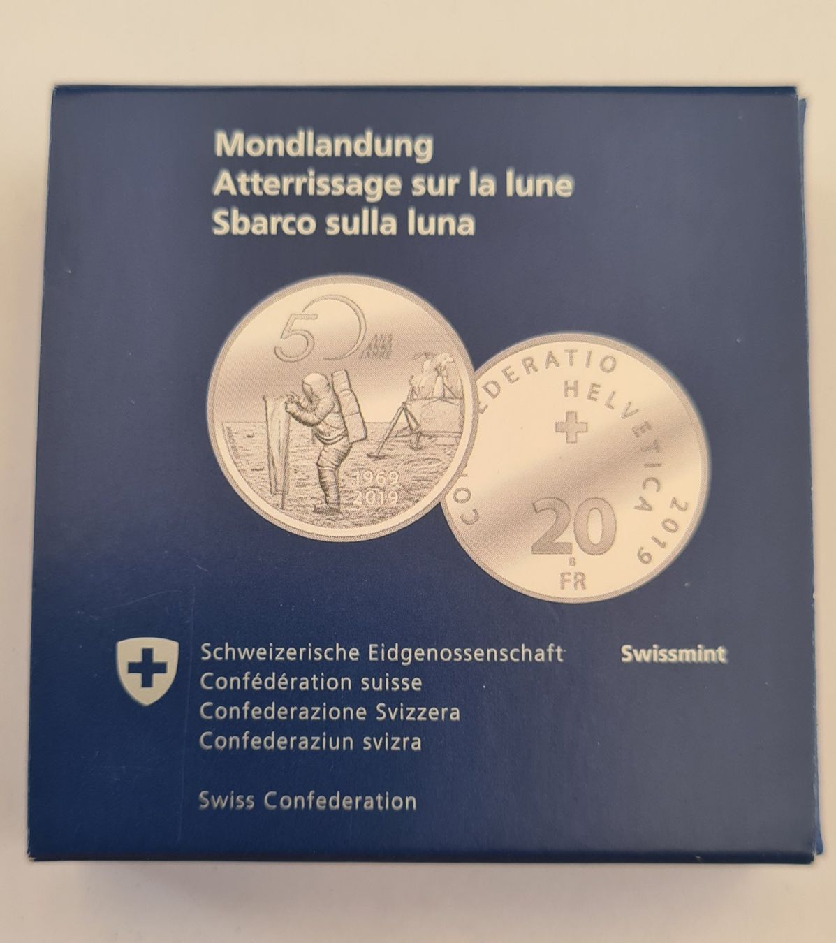 Alle Münzen: Monnaie commémorative 2019 – Neu und originalverpackt aus Estavayer-Le-Lac von limo-nade