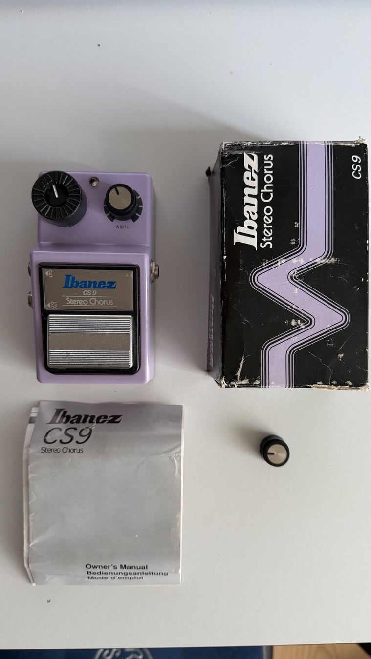 Ibanez Strumenti musicali: Ibanez CS9 Reissue (Stereo Chorus) - Fromel MOD – Nuovo (secondo la descrizione) da Stettlen venduto da musicman_68