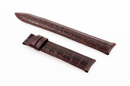 Audemars Piguet burgundy leather strap 18mm NEW
