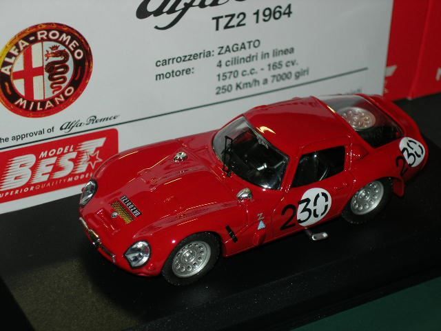 Miniature Alfa Romeo 1964, échelle 1/43, Marque Best, Neuve, Collection