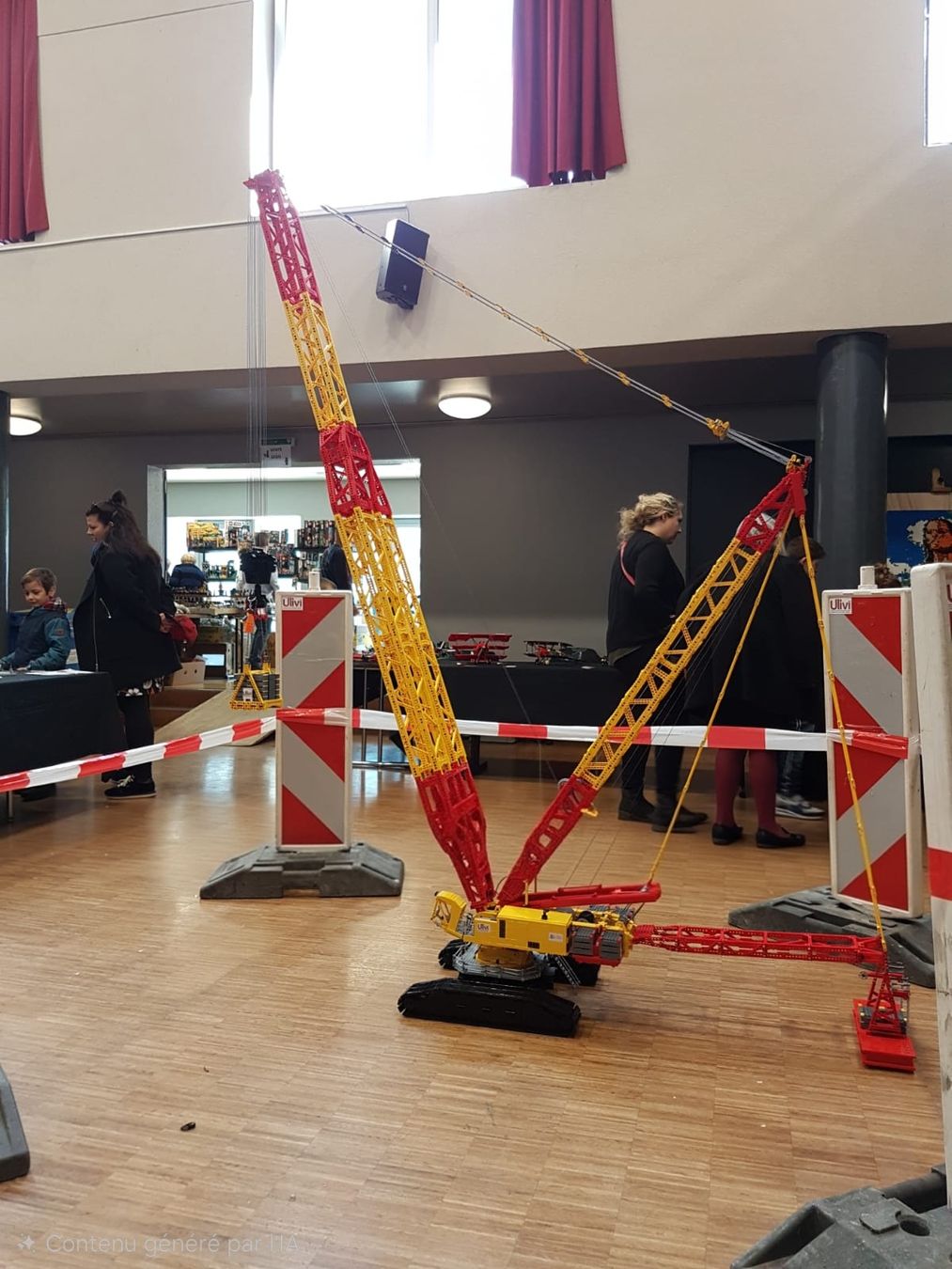 Liebherr Kit di modellismo & Modellini statici: Grue en Lego technic, Liebherr crane, model réduit – Nuovo (secondo la descrizione) da Troistorrents venduto da Foes1986