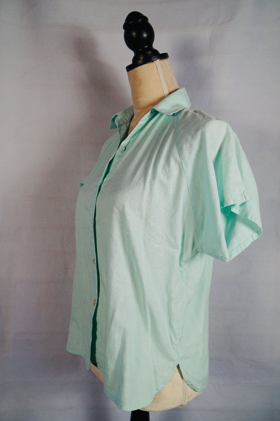 Camicette: 100% Coton - Chemise manches courtes - 40 – Usato da Haute-Nendaz venduto da Violette123 3