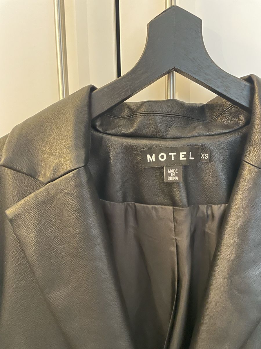 Jacken: Motel Kunstleder Blazerjacke – Neu (gemäss Beschreibung) aus Muntelier von nol_ywk9 1