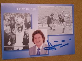 Fritz Künzli - handsigniert